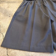画像8: BELT DESIGN SLACKS BERMUDA PANTS / FREE~W30 (8)