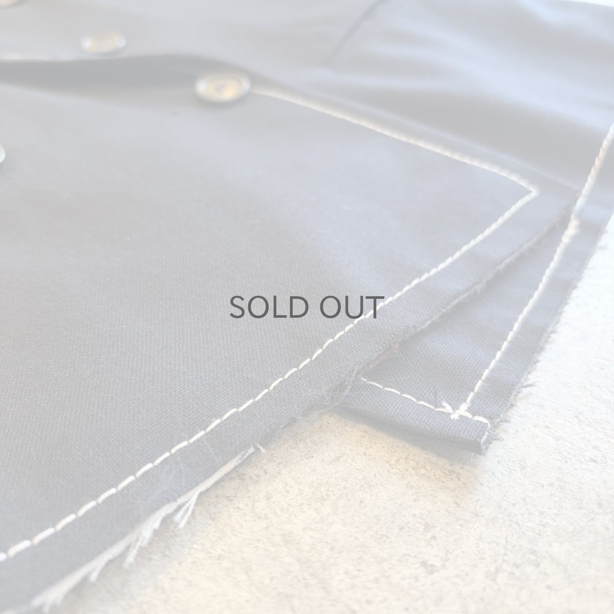 画像11: 【Wiz&Witch】"OUT STITCH" DOUBLE TAILOR VEST / OS (11)