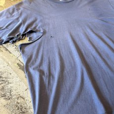 画像5: 90's BLUE COLOR CRASH DAMAGE S/S TEE / Mens XL (5)