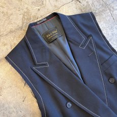 画像3: 【Wiz&Witch】"OUT STITCH" DOUBLE TAILOR VEST / OS (3)