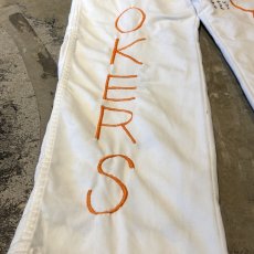 画像7: 【Wiz&Witch】"ONE OFF LIMITED" EMBROIDERY PAINTER PANTS / W32 (7)