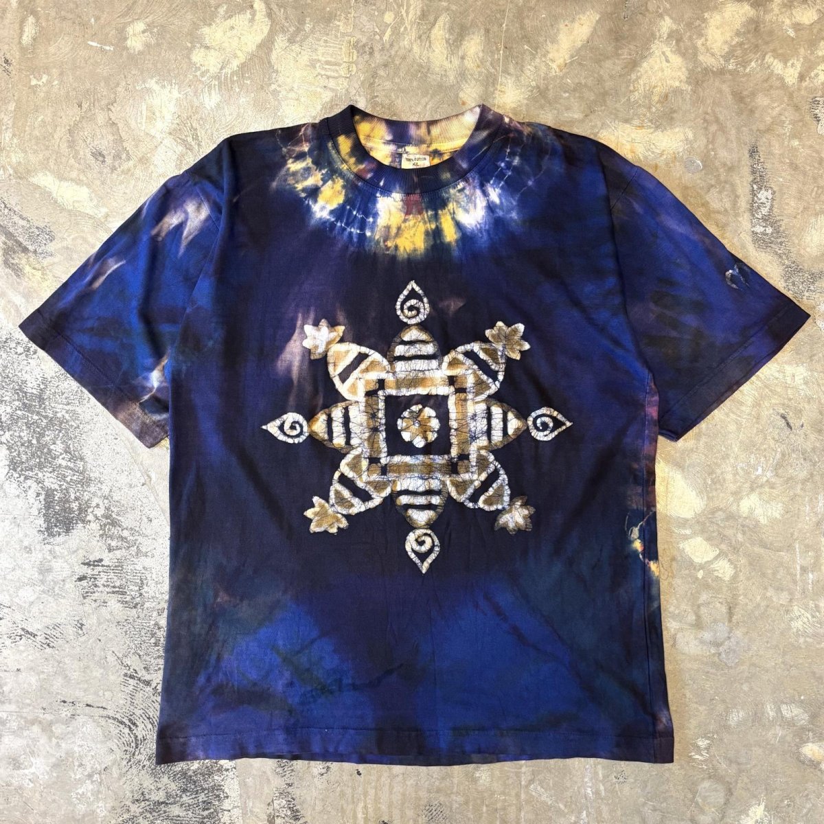 画像1: NATIVETIC TIE DYE PATTERN S/S TEE / Mens XL (1)