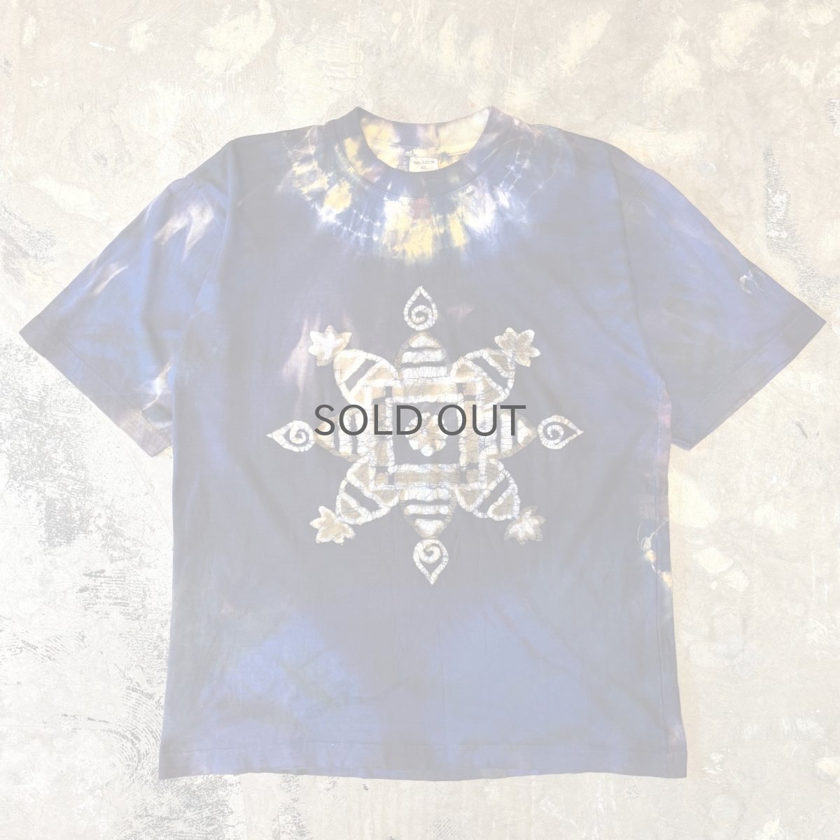 画像1: NATIVETIC TIE DYE PATTERN S/S TEE / Mens XL (1)