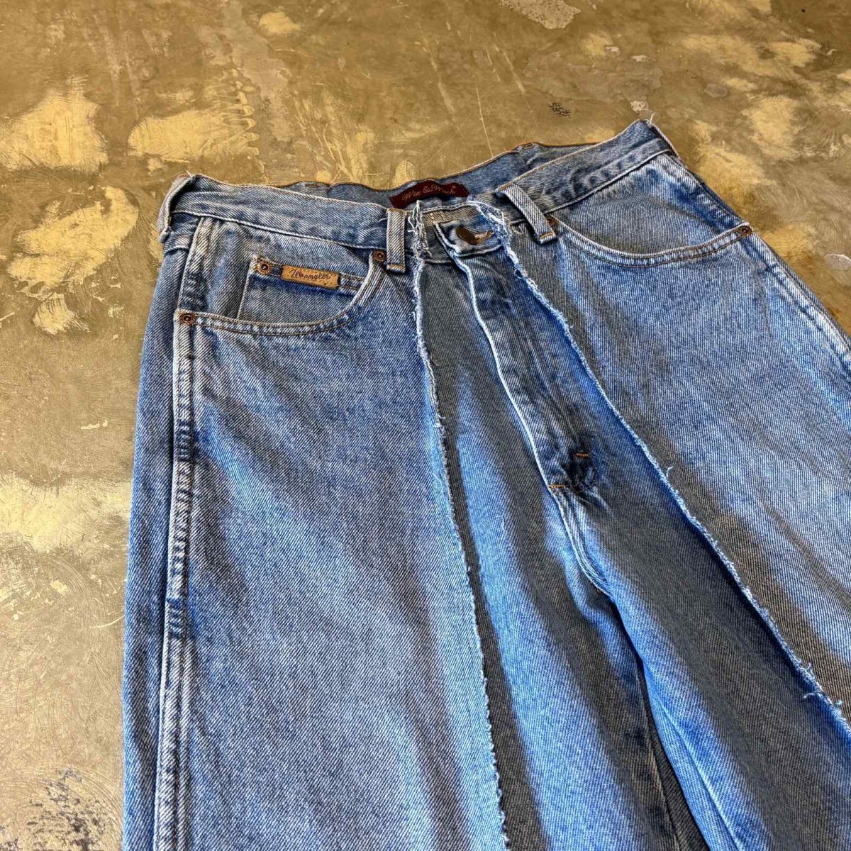 画像3: 【Wiz&Witch】"UNITED" TWINS WIDE DENIM PANTS / W31 (3)