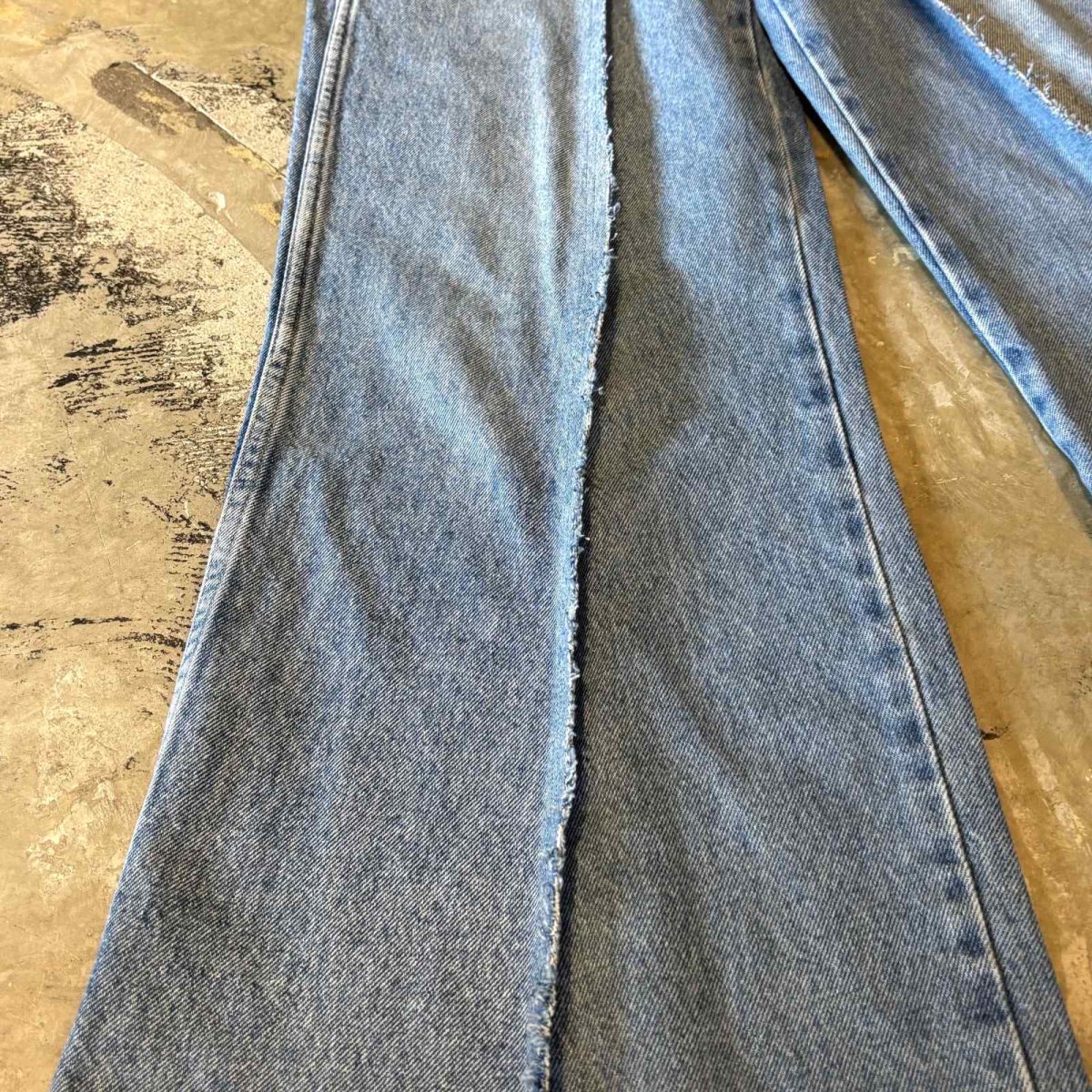 画像7: 【Wiz&Witch】"UNITED" TWINS WIDE DENIM PANTS / W31 (7)