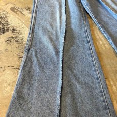 画像7: 【Wiz&Witch】"UNITED" TWINS WIDE DENIM PANTS / W31 (7)