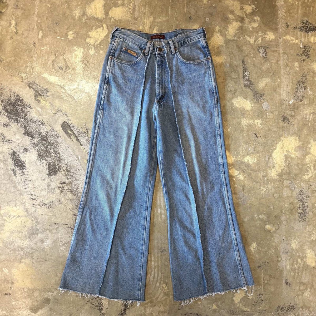 画像1: 【Wiz&Witch】"UNITED" TWINS WIDE DENIM PANTS / W31 (1)