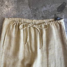 画像6: EGG YELLOW COLOR WIDE DESIGN PANTS / W22~W37(42) / MADE IN ITALY (6)
