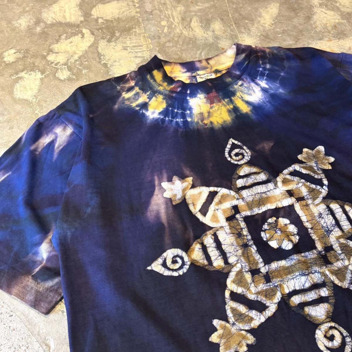 画像3: NATIVETIC TIE DYE PATTERN S/S TEE / Mens XL (3)