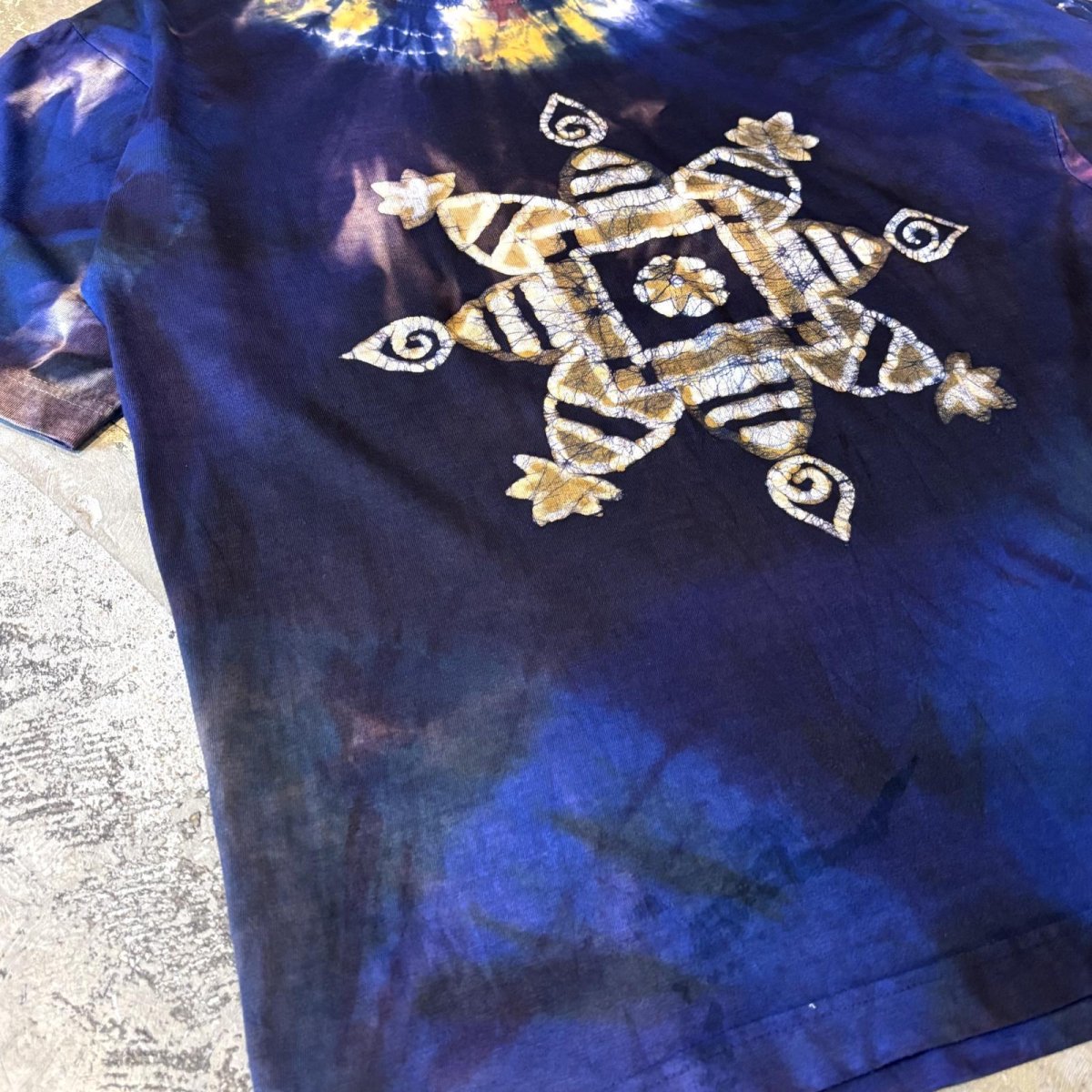 画像5: NATIVETIC TIE DYE PATTERN S/S TEE / Mens XL (5)