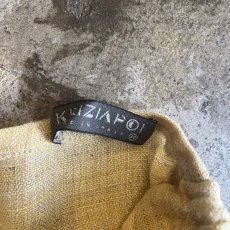 画像12: EGG YELLOW COLOR WIDE DESIGN PANTS / W22~W37(42) / MADE IN ITALY (12)