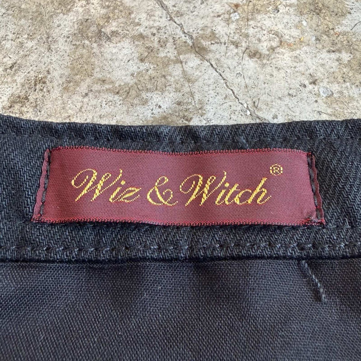 画像10: 【Wiz&Witch】"UNITED" MIX WRAP SKIRT / FREE (10)