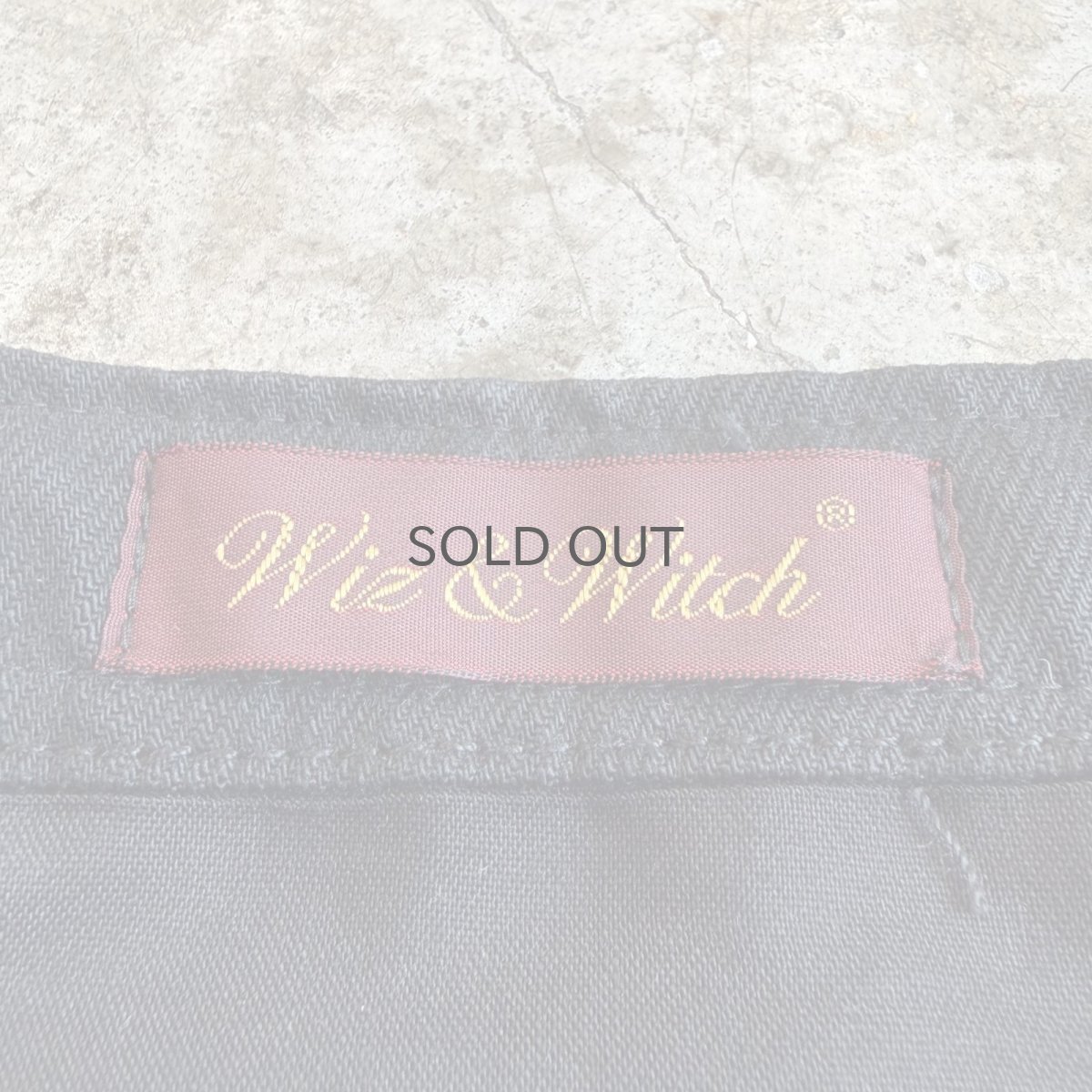 画像10: 【Wiz&Witch】"UNITED" MIX WRAP SKIRT / FREE (10)