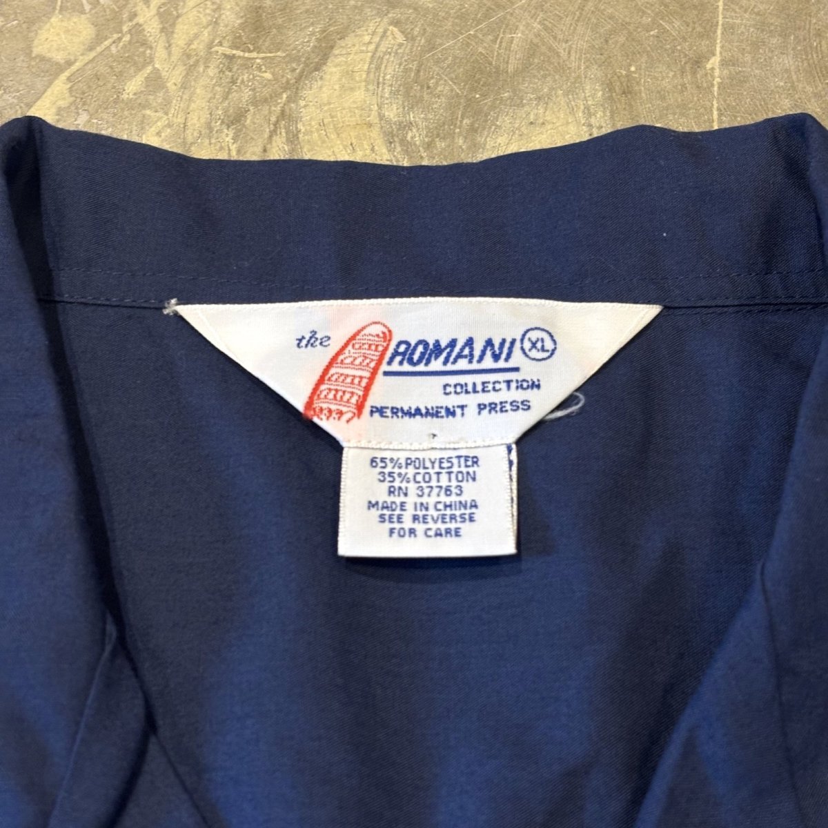 画像10: "DIVE" BACK EMBROIDERY S/S CUBA SHIRT / Mens XL (10)