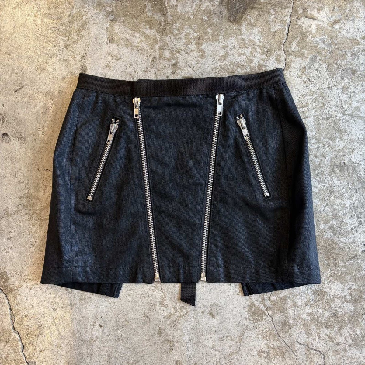 画像1: 【Wiz&Witch】"UNITED" MIX WRAP SKIRT / FREE (1)