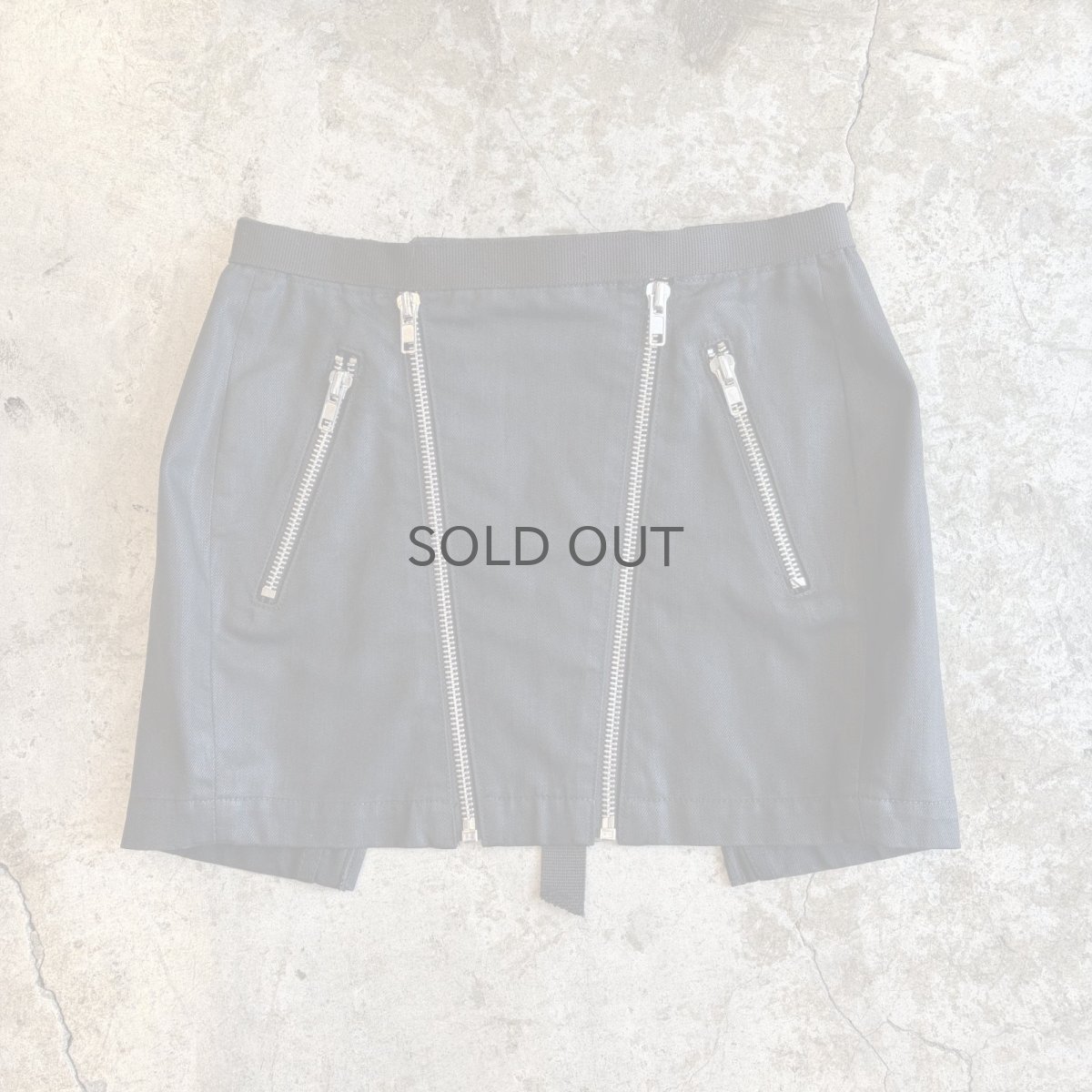 画像1: 【Wiz&Witch】"UNITED" MIX WRAP SKIRT / FREE (1)