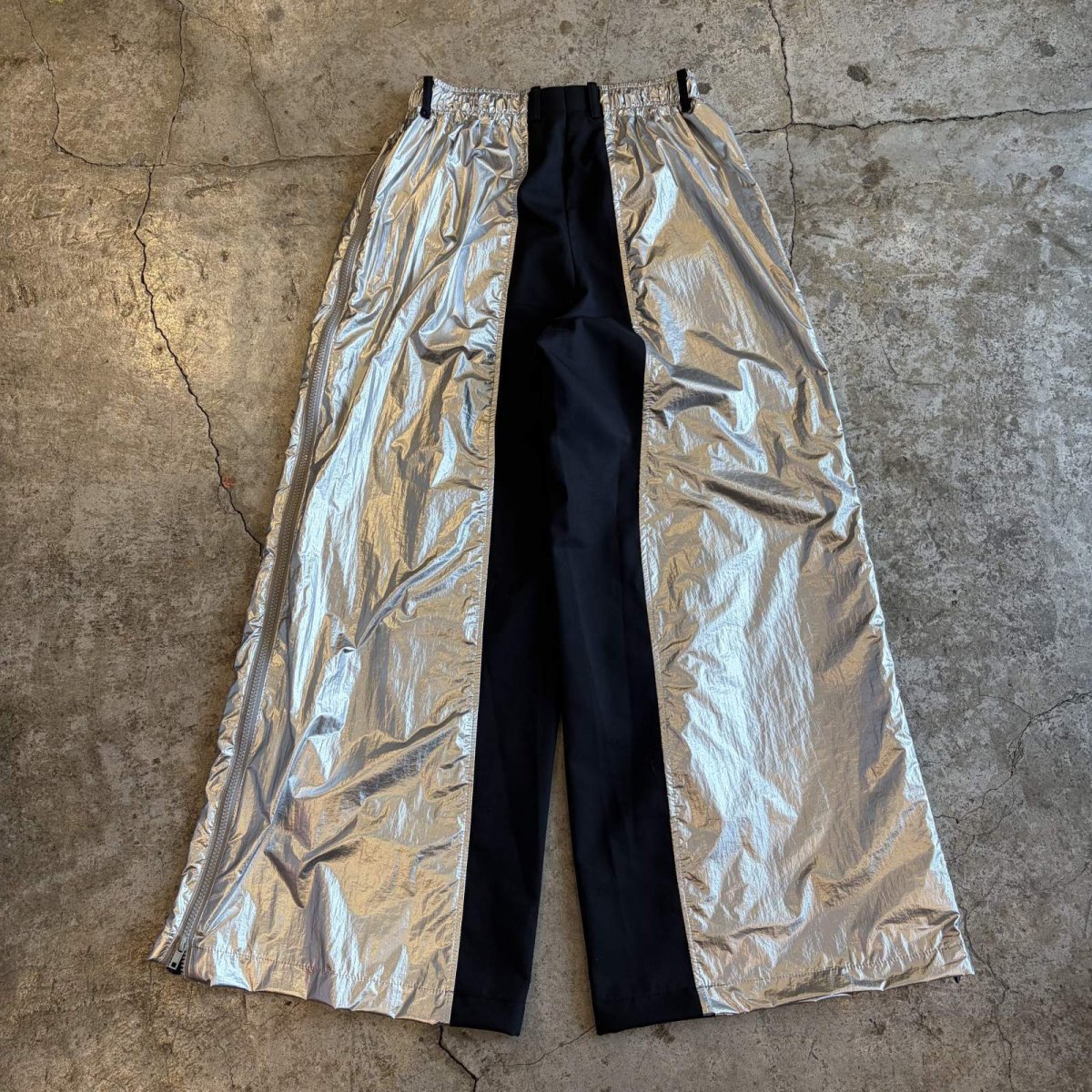 画像2: 【Wiz&Witch】"UNITED" METALIC WIDE SLACKS PANTS / OS (2)