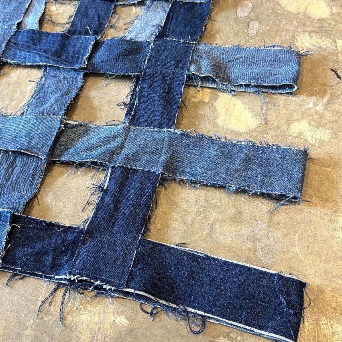 画像6: 【Wiz&Witch】"WEIRD" BONDAGE DENIM VEST / BLUE / OS (6)