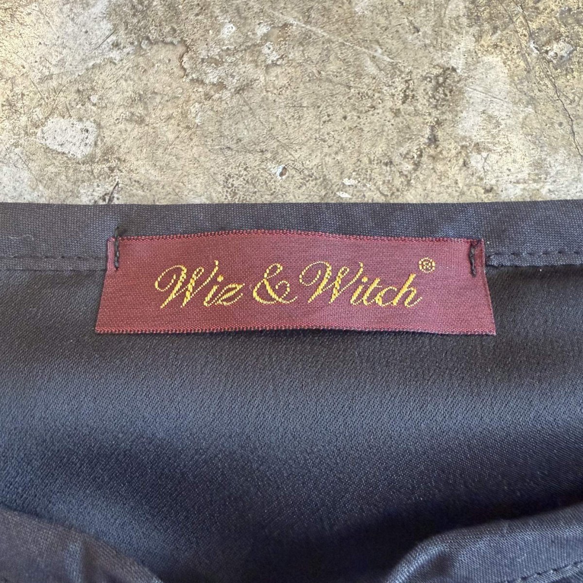 画像11: 【Wiz&Witch】"WANDERER" MIX WRAP SKIRT / FREE (11)