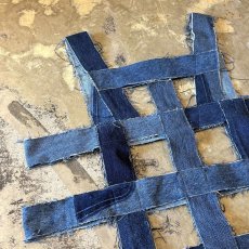 画像9: 【Wiz&Witch】"WEIRD" BONDAGE DENIM VEST / BLUE / OS (9)