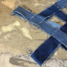 画像7: 【Wiz&Witch】"WEIRD" BONDAGE DENIM VEST / BLUE / OS (7)