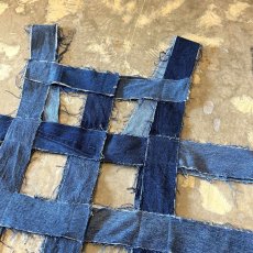 画像4: 【Wiz&Witch】"WEIRD" BONDAGE DENIM VEST / BLUE / OS (4)