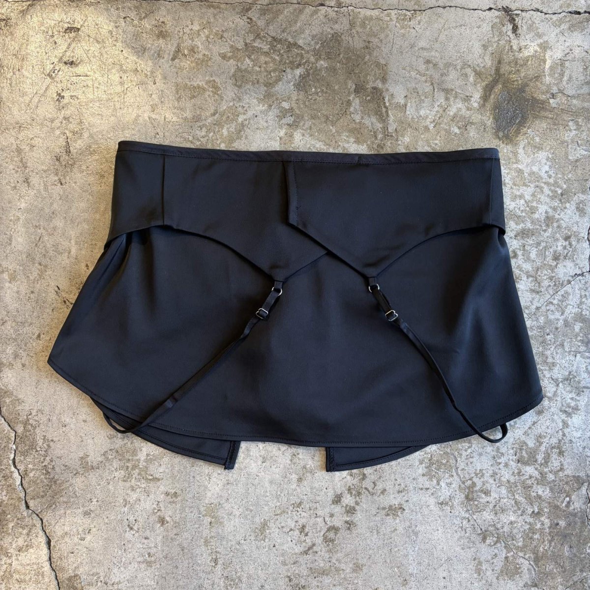 画像2: 【Wiz&Witch】"WANDERER" MIX WRAP SKIRT / FREE (2)