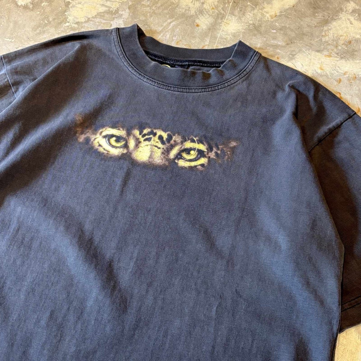 画像4: FRONT LEOPARD EYE PRINTED S/S TEE / Mens M (4)