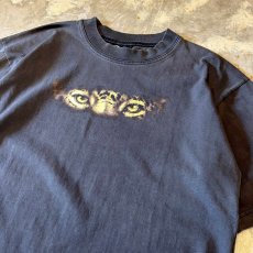 画像4: FRONT LEOPARD EYE PRINTED S/S TEE / Mens M (4)