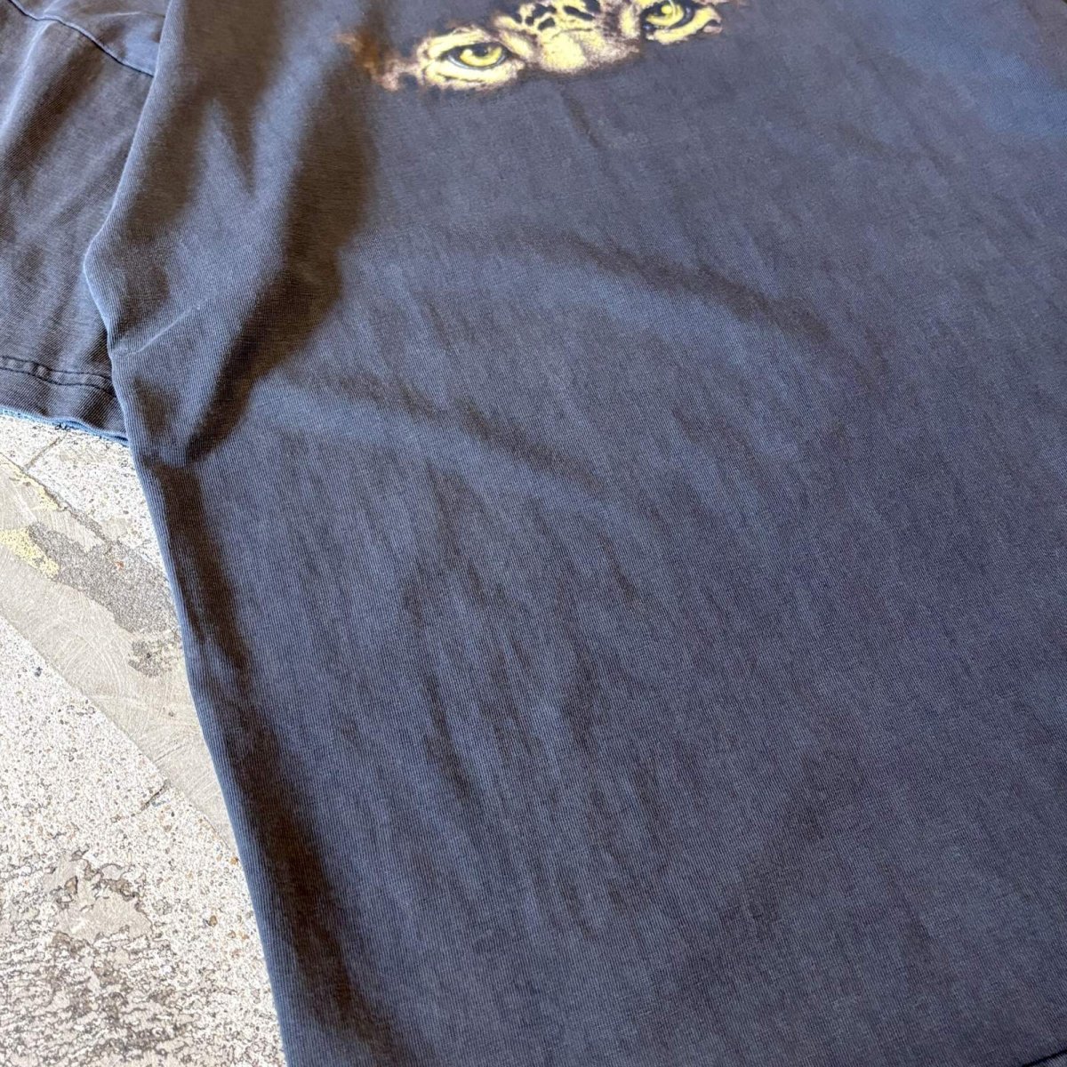 画像5: FRONT LEOPARD EYE PRINTED S/S TEE / Mens M (5)