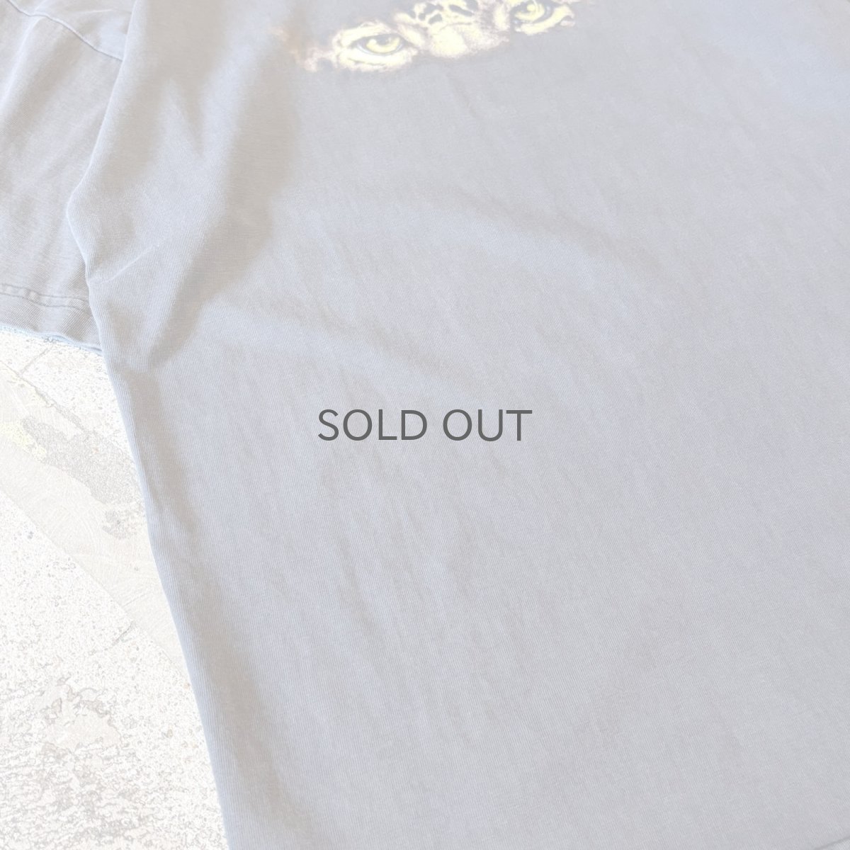 画像5: FRONT LEOPARD EYE PRINTED S/S TEE / Mens M (5)