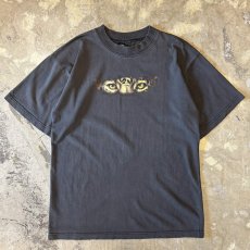 画像1: FRONT LEOPARD EYE PRINTED S/S TEE / Mens M (1)