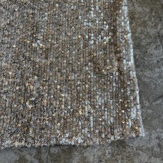 画像6: SEQUINS SILVER COLOR DESIGN N/S TOPS / Ladies M (6)