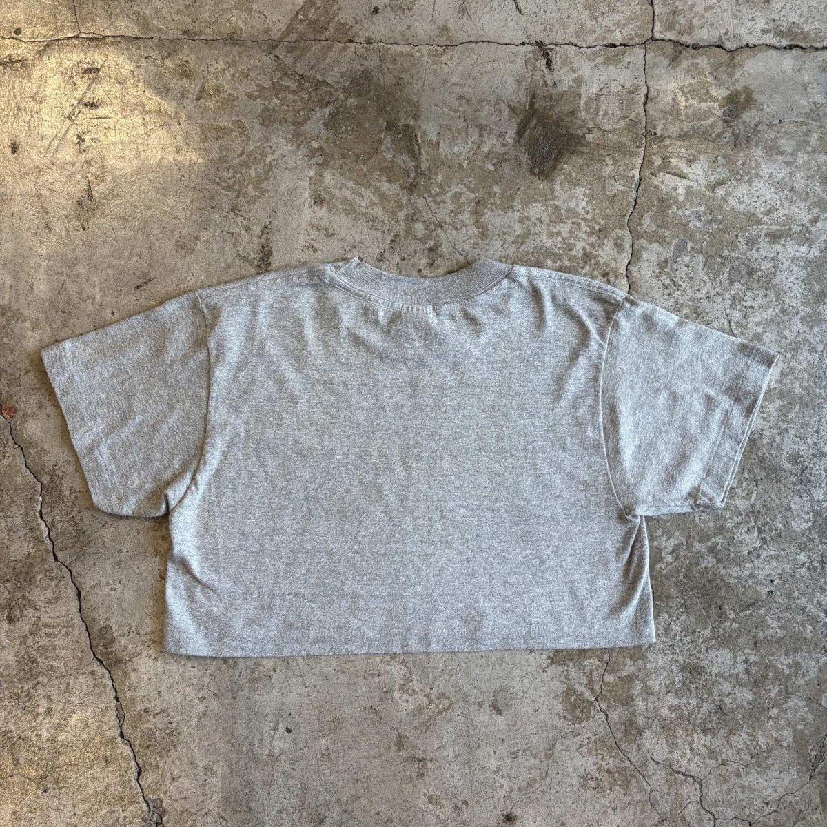 画像2: UNIVERSITY PRINT SHORT DESIGN S/S TEE / Ladies M / MADE IN USA (2)