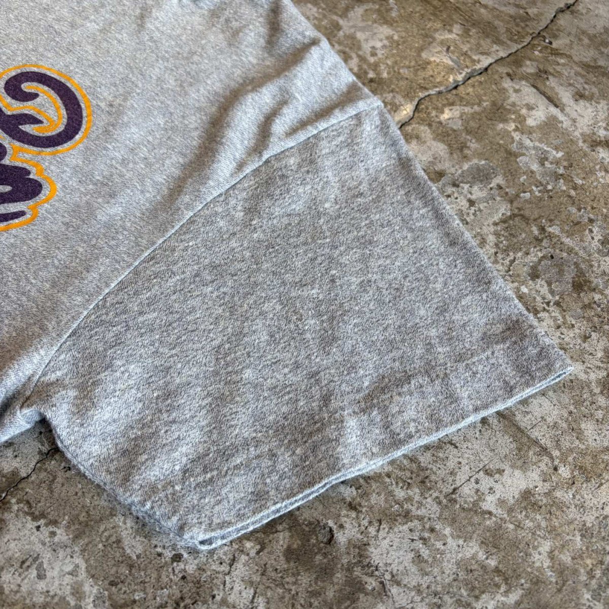 画像4: UNIVERSITY PRINT SHORT DESIGN S/S TEE / Ladies M / MADE IN USA (4)