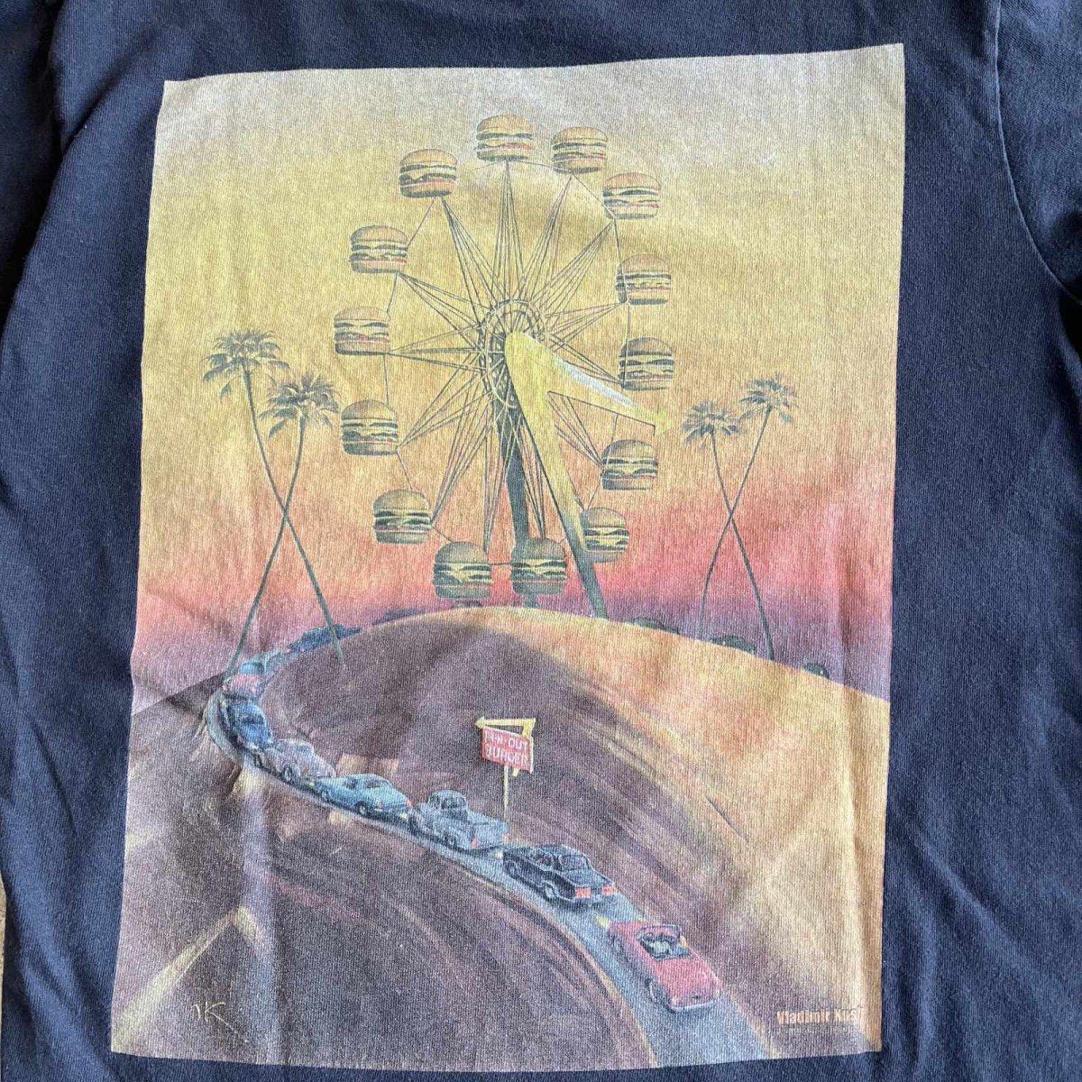 画像11: "IN-N OUT" BURGER ANNIVERSARY DESIGN PRINTED S/S TEE / Ladies M(S)  (11)