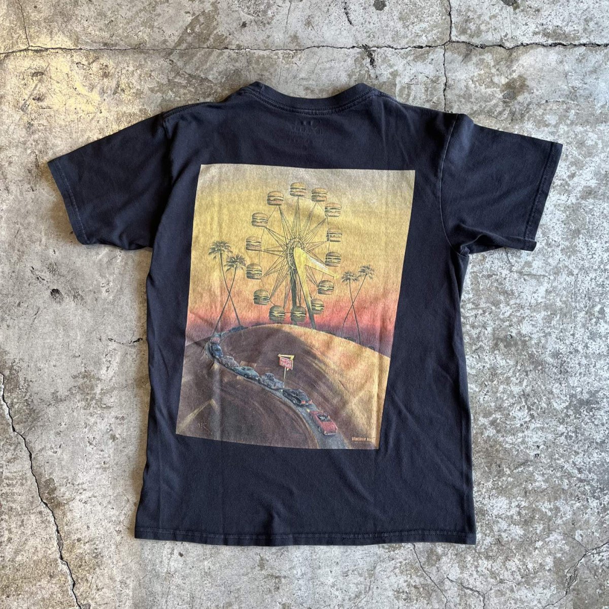 画像2: "IN-N OUT" BURGER ANNIVERSARY DESIGN PRINTED S/S TEE / Ladies M(S)  (2)