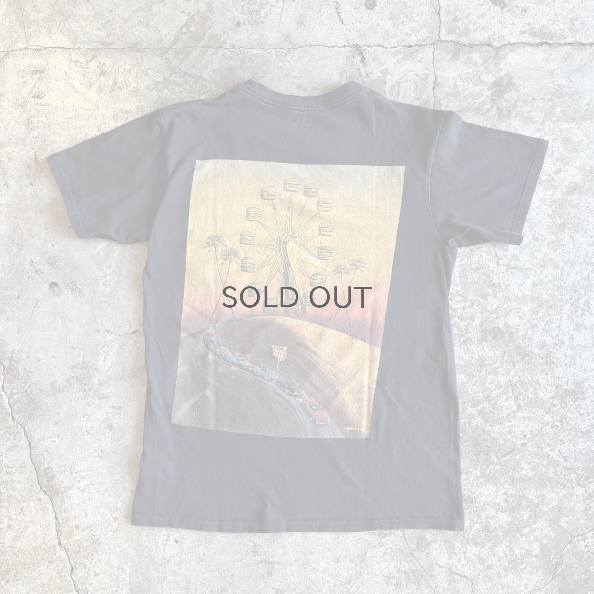 画像2: "IN-N OUT" BURGER ANNIVERSARY DESIGN PRINTED S/S TEE / Ladies M(S)  (2)