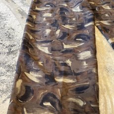 画像7: ALL OVER PATTERN STRAIGHT SILHOUETTE PANTS / FREE (7)
