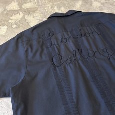 画像9: "LONDON CALLING" BACK EMBROIDERY S/S CUBA SHIRT / Mens XL (9)
