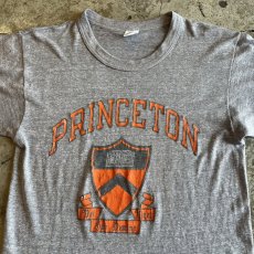 画像7: 80's【CHAMPION】FRONT COLOR PRINTED DESIGN COLLEGE S/S TEE / Ladies M / MADE IN USA (7)