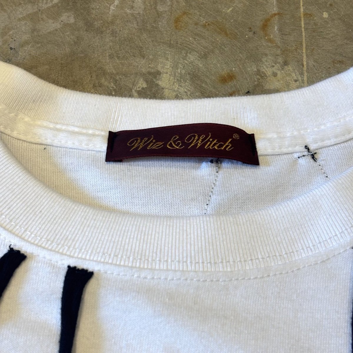 画像10: 【Wiz&Witch】"WEIRD" DRIP S/S TEE / MONO / OS (10)