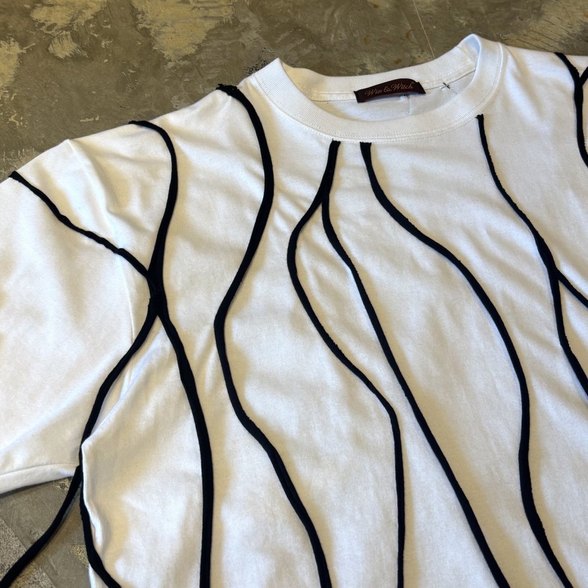 画像3: 【Wiz&Witch】"WEIRD" DRIP S/S TEE / MONO / OS (3)
