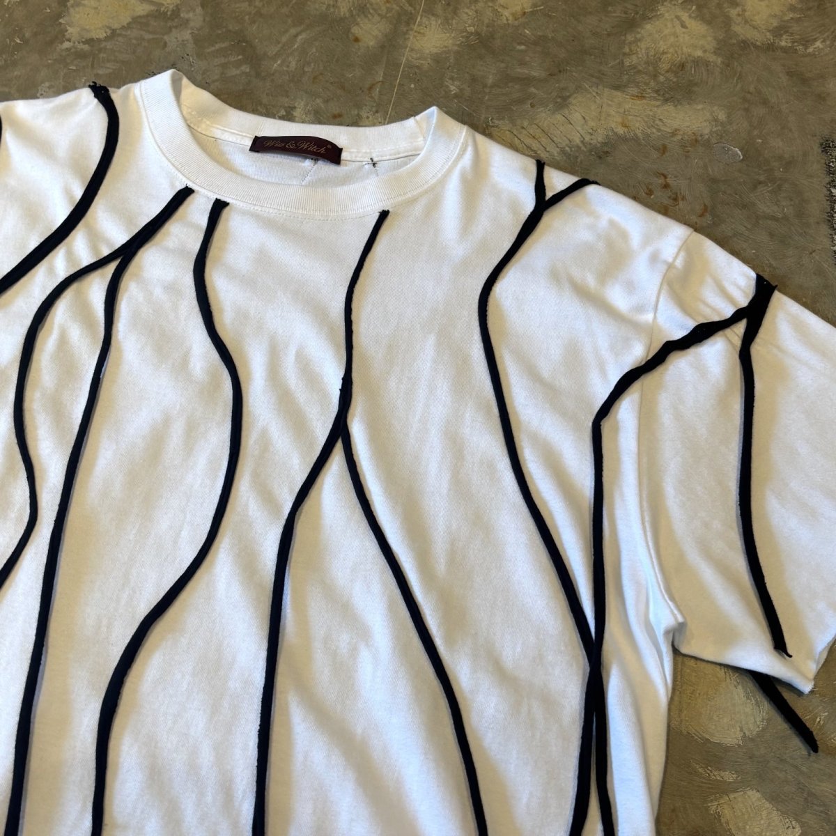 画像4: 【Wiz&Witch】"WEIRD" DRIP S/S TEE / MONO / OS (4)