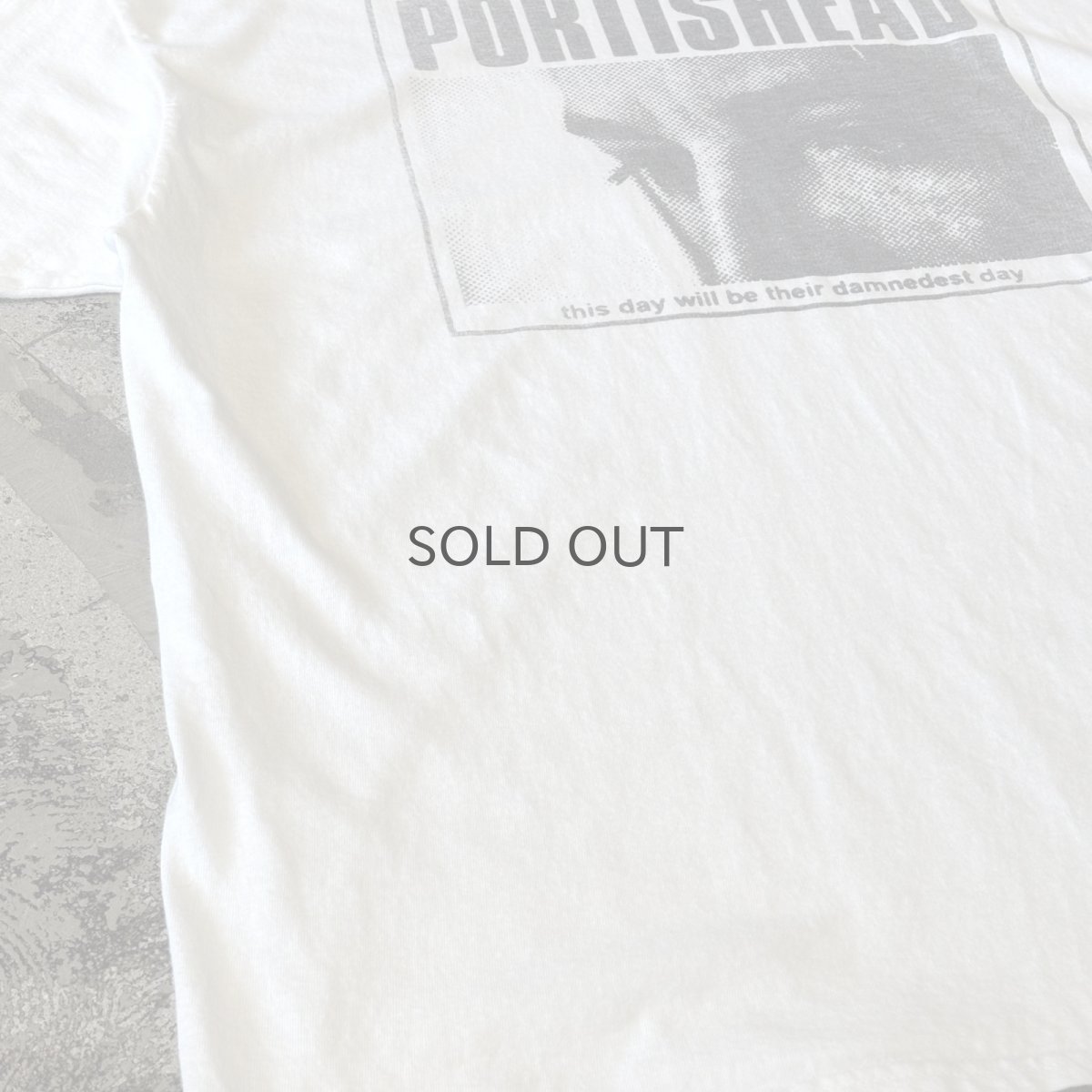 画像5: "PORTISHEAD" FRONT PRINTED S/S TEE / Mens L (5)