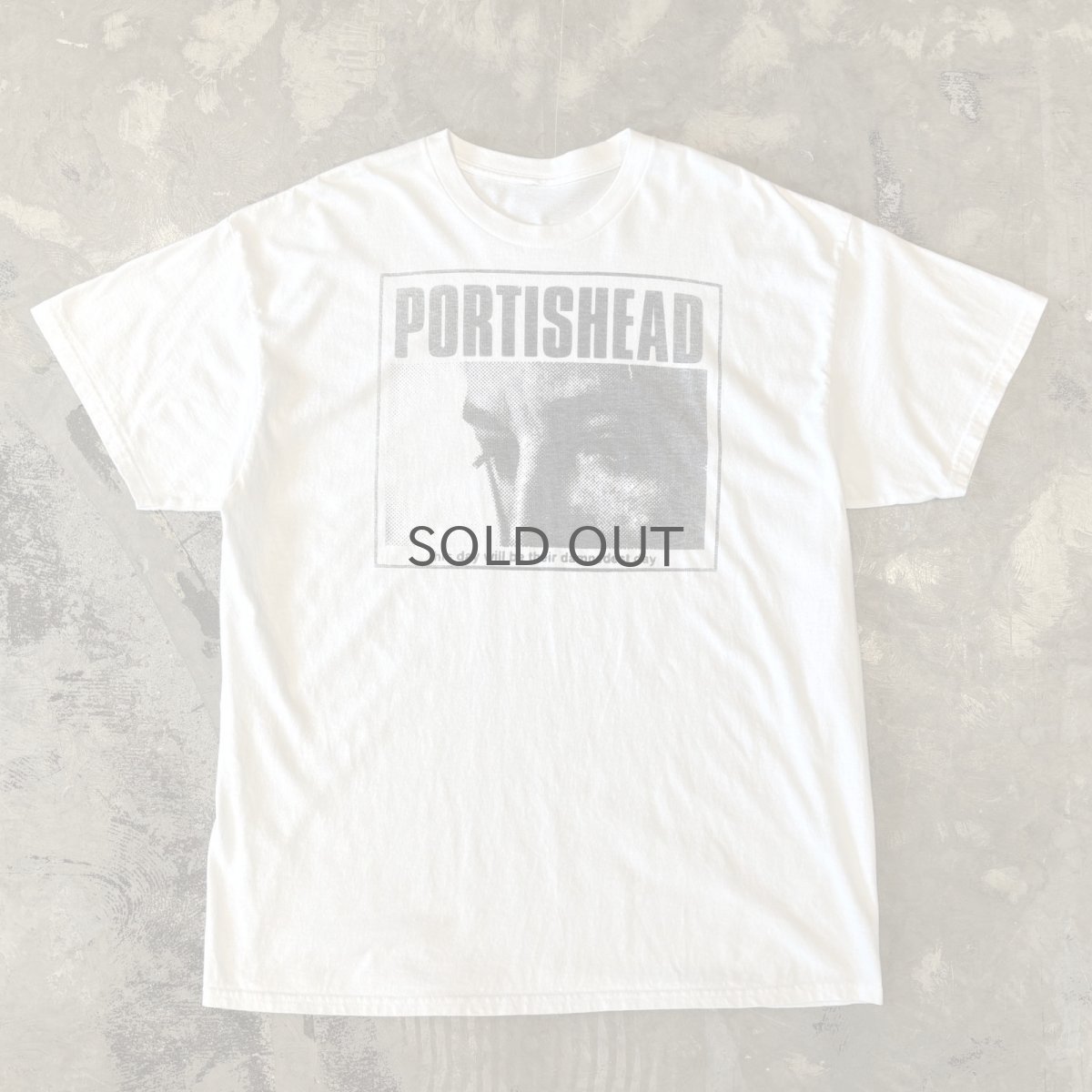 画像1: "PORTISHEAD" FRONT PRINTED S/S TEE / Mens L (1)