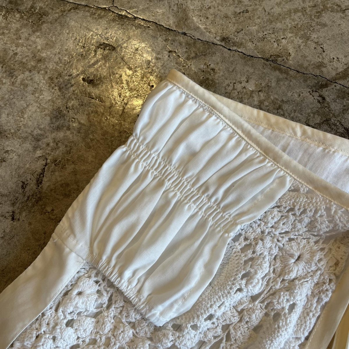 画像9: 【Wiz&Witch】"UNITED" LACE MIX WRAP SKIRT / FREE (9)