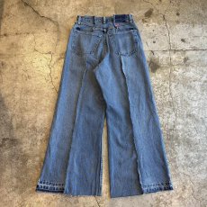 画像2: 【Wiz&Witch】"UNITED" TWINS WIDE DENIM PANTS / W29 (2)