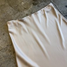 画像3: HEM LACE LINGERIE DESIGN SLIT LONG SKIRT / W30~W39 (3)