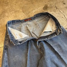 画像7: 【Wiz&Witch】"UNITED" TWINS WIDE DENIM PANTS / W29 (7)